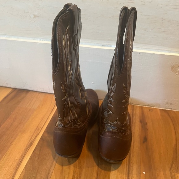 Women’s Laredo Lea Vamp Fox Brown Cowboy Boots, size 7, GUC, cowgirl, western - Picture 6 of 10